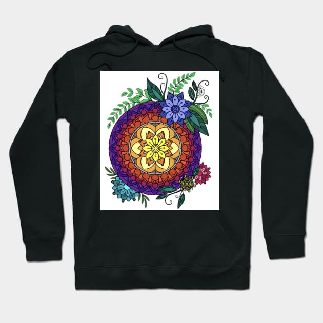 Mandala Hoodie by JenniferEwar